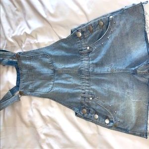 COTTON ON JEAN ROMPER